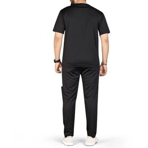 Conjunto Deportivo de Verano para Hombre, a la Moda, 100% Algodón, Ligero, Transpirable, de Secado Rápido, Camiseta y Pantalones para Correr - Product Image 2