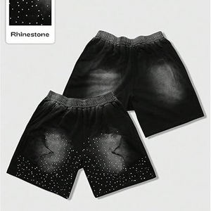 Shorts de sport pour hommes, dernière collection, 100% coton et polyester, en vente sur Dress Sports. - Product Image 1