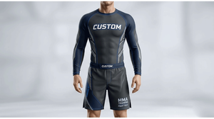 ชุดรัดรูป MMA และกางเกง BJJ แบบ OEM/ODM สำหรับฝึกซ้อมต่อสู้ ชุดกีฬายิวยิตสู - Product Image 6