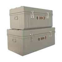 Caja de Almacenamiento de Hierro, Nuevo Diseño, Personalizable, Decorativa, con un Aspecto Elegante, Ideal para Guardar Ropa