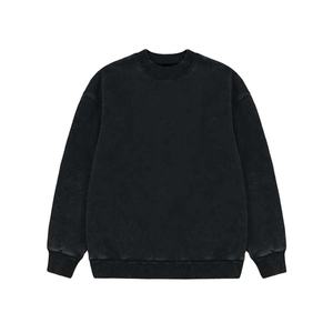 เสื้อสเวตเชิ้ตคุณภาพสูง ล้างสีแบบแอซิด 100% ผ้าฝ้าย 310gsm คุณภาพสูง สไตล์วินเทจ ทรงโอเวอร์ไซส์ สำหรับผู้ชาย - Product Image 6