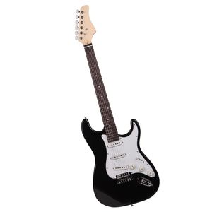 Chitarra Elettrica con Tastiera in Palissandro, Top in Carbonio Solido Bianco da 39 Pollici, Qualità Professionale, Adatta per Principianti - Product Image 3
