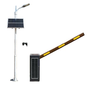 Barrière de portail en alliage d'aluminium étanche, barrière automatique de stationnement pour voitures, moteur DC sans balais, solaire SHUNXIANG - Product Image 1