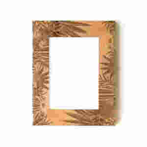 Cadre photo en bois, cadres photo gravés au laser, cadre en bois sculpté, cadre photo en époxy - Product Image 4