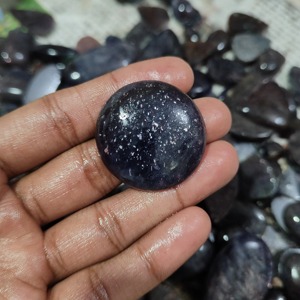AAA+ Quality Natural <b>Fire</b> Iolite Sunstone Free Size Gemstone Handmade Iolite Healing Gemstone Top Quality Iolite Use Jewelry - Product Image 3