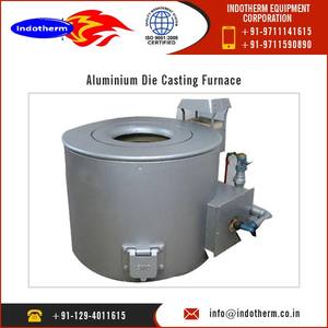 Fourneau à fusion de déchets d'aluminium électrique Indotherm à prix raisonnable, capacité de 200 kg, contrôle automatique de la température - Product Image 3