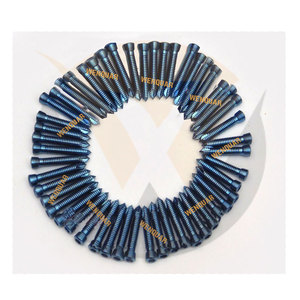 Tornillo Autoperforante de Bloqueo Azul Titanio para Placas LCP de 5.0 mm, Instrumentos Ortopédicos de Calidad de Exportación para Cirugía de Implantes Óseos - Product Image 6