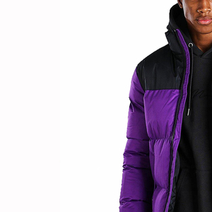 Chaqueta Acolchada de Lona Premium para Hombre, Diferentes Colores, Tallas Grandes, Estilo Sencillo, con Mangas Largas y Capucha, Ropa de Invierno - Product Image 5