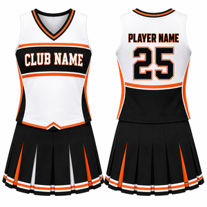 Uniforme de Animadoras Personalizado al por Mayor, Conjunto Deportivo Juvenil Sublimado con Ropa de Práctica - Product Image 1