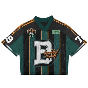 Custom Design <b>Mesh</b> American Football Jerseys High Quality Sublimation Breathable Boxy Design Shirt Men American Football Jerseys - Product Image 2