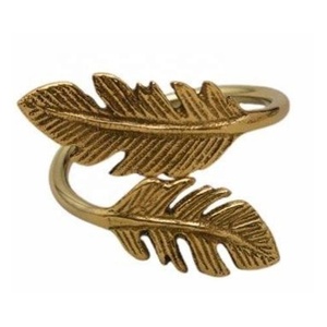 Servilletero de diseño elegante de piña de Metal, vajilla dorada polaca, servilletero de tela, perfecto para cualquier evento festivo, decoración de comedor - Product Image 6