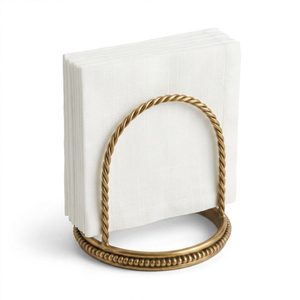 Servilletero de Latón Antiguo Hecho a Mano de 9 cm, Tamaño Chhota Bar, Regalo para Mesa de Boda, Decoración del Hogar, Anillo para Servilletas de Hotel - Product Image 2