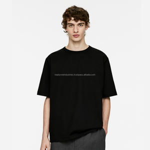 Oversized <b>T</b> <b>Shirts</b> Plain Blank Screen Printing Acid Wash 100%cotton <b>T</b>-<b>shirt</b> for Men - Product Image 2