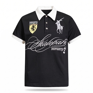 เสื้อยืดลำลองผู้ชาย ผ้าคอตตอนเจอร์ซีย์ แห้งเร็ว สีพื้น แขนสั้น ไซส์ใหญ่ รับสกรีนโลโก้ ขายส่ง - Product Image 4