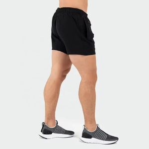 Shorts micro pour hommes OEM, durables, taille élastique avec cordon de serrage, avec poches, séchage rapide, vêtements de sport actifs, shorts chauds - Product Image 2