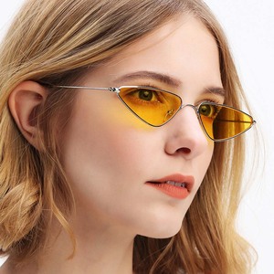 แว่นกันแดดทรงแคทอาย กรอบโลหะ แฟชั่นสำหรับผู้หญิงและผู้ชาย - Product Image 3