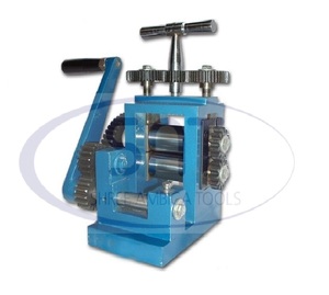 SAT Machine à laminer manuelle combinée pour bijoux, tôles et fils, Laminoir de bijoutier, Malaisie France - Product Image 1
