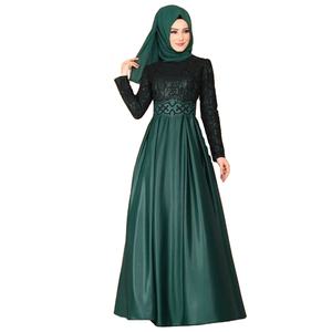 Thobe / Thawb 2024 Stylish Muslim <b>Black</b> <b>Abaya</b> Traditional Dubai Luxury Islamic Clothing for Women - Product Image 1