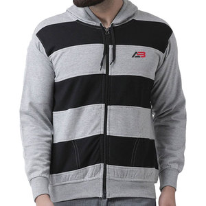 Sweat à capuche zippé pour homme, taille personnalisée, nouveau style 2026, léger et respirant - Product Image 1