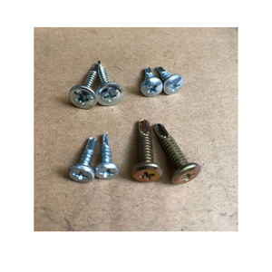 Tornillos de autoperforación métricos Song Phan de Vietnam en pulgadas, cabeza de armazón con accionamiento hexagonal, acero chapado en zinc - Product Image 1