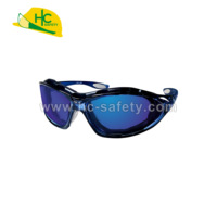 Lunettes de sécurité A04 avec coussinets de monture intérieure amovibles, verres UV400, protection anti-rayures