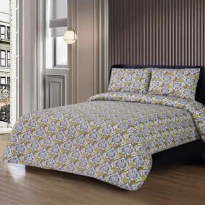 Draps de lit imprimés de luxe, colorés, pour usage quotidien, 100% coton, doux, avec logo personnalisé, 300 fils, résistants à l'eau, biologiques, pour usage domestique - Product Image 2