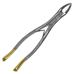 Forceps d'extraction dentaire TC # Instrument chirurgical manuel en acier inoxydable pour dents inférieures, 151 pièces, avec poignée ergonomique, certifié CE - Product Image 1