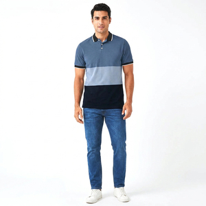 Camisa Polo de Algodón Suave para Hombre, Casual, Manga Corta, Cuello Acanalado, Ligera, Cómoda, Ropa de Verano a la Moda - Product Image 6