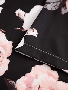 Conjunto de dos piezas floral de verano para hombre, camisa de manga corta con botones y pantalones cortos con cintura elástica, conjunto ligero para la playa, estilo informal. - Product Image 6