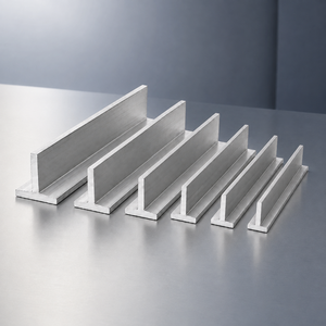 โปรไฟล์อะลูมิเนียมรูปตัว T สำหรับโครงสร้างเสริมแรงและงานตกแต่ง - Product Image 5