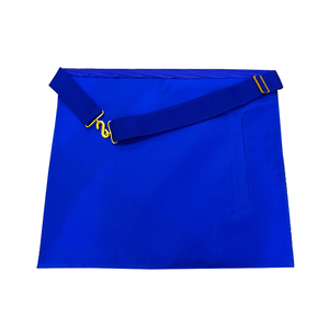 Conjunto de Regalia Masónica Premium Bordado a Mano para la Logia Azul, con Mandil, Collar y Guantes para el Oficial Sacerdote Superior, con Joyas - Product Image 6