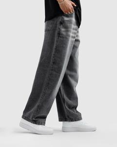 NARROWTEX Jeans Rectos Gris Oscuro para Mujer, Cintura Media, Lavado Claro, 100% Algodón, Corte Regular, Pantalones Largos Casuales, Rayados y Transpirables - Product Image 5