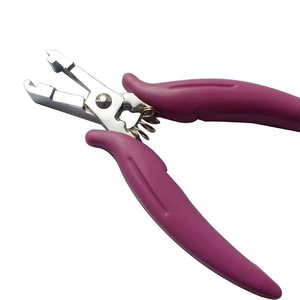 Hair <b>Extension</b> Pliers for Micro Links <b>Beads</b> Nano Rings Hair <b>Extensions</b> Removing Keratin Pliers for Hair - Product Image 4