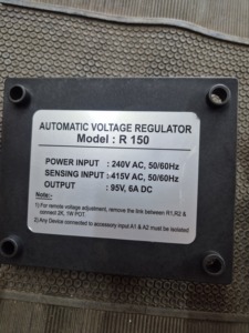 Dispositif de contrôle de tension numérique AVR authentique 57W 23V 5kg Garantie 1 an - Product Image 2