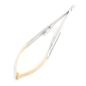High Precision Stainless Steel Microvascular Needle <b>Holder</b> Microsurgery Vascular Procedures Manual Mol Safety Standard CE - Product Image 1