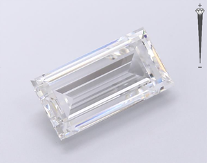 Diamante Cultivado en Laboratorio con Certificación IGI, Corte Baguette de 4.73 CT, Color E, Claridad VVS2, CVD LG 671462577 ROYAL GEMS, Super Joyería - Product Image 3