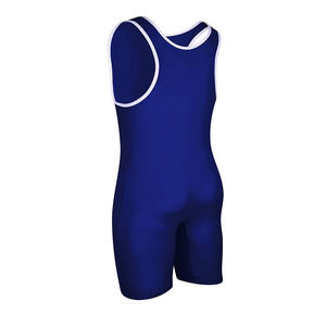 Chaleco de Lucha Ajustado de Spandex/Poliéster de Alta Calidad con Marca Privada, Colores y Logotipos Personalizados, Ropa Deportiva de Venta Caliente a Precio Económico - Product Image 5