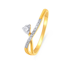 Fashionable Safety Pin Shape Gold Plated <b>Adjustable</b> <b>Ring</b> for Women Minimalist Geometric Finger <b>Ring</b> Wholesale Jewelry Supplier - Product Image 1