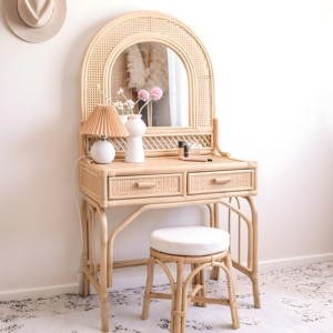 Bedroom furniture make up dressing table for girl woman lady with chair customized private logo - Product Image 6