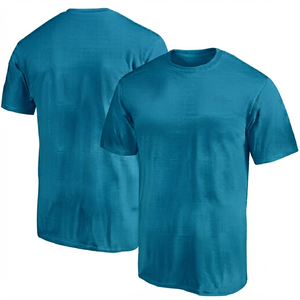 Camiseta Deportiva DROGEN EXPORT Azul Marino para Hombre, Roja, de Spandex/Poliéster, Corte Regular, Transpirable y de Secado Rápido - Product Image 1