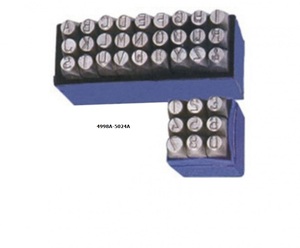 Punzones de letras y números de alta calidad con acabado satinado, colección de herramientas premium para la fabricación de joyería y el mejor producto a bajo precio al por mayor. - Product Image 2