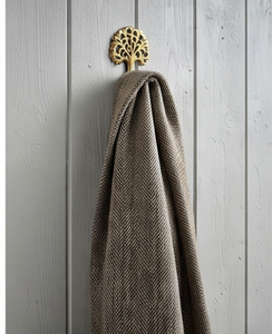 Deluxe Antique Brass Tree Design Wall <b>Hook</b> <b>With</b> Single <b>Hook</b> For Clothing Storage Door Display Stylish Homme Accent - Product Image 6