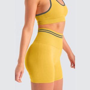 Women Sports <b>Bra</b> and Short Set Quick Dry Yoga Set Two Piece Short Spandex Yoga Suit Breathable Sports <b>Bra</b> Fitness Gym Clothing - Product Image 2