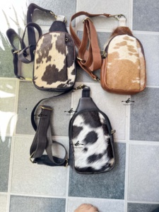 Stylish Trending Travel Handbag Cowhide Leather Shoulder Bag Hot Sale Hair <b>On</b> Hide Easy to Carry Multi Uses Money Belt - Product Image 5