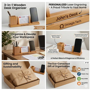 Eco-Friendly Liviya <b>Solid</b> <b>Wood</b> <b>Table</b> <b>Top</b>-Personalized Promotional Gift for Mother's Day Father's Day & Graduation - Product Image 2