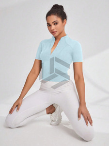 Nueva Camiseta sin Mangas Casual y Versátil de Moda para Mujer, Primavera-Verano, Chaleco Deportivo con Cierre - Product Image 5