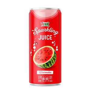VINUT Eau pétillante naturelle saveur pastèque 11 Floz Can Répertoire du fabricant - Product Image 1