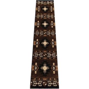 Southwest Native American Boho <b>Rug</b> Thick Soft and Durable Easy to Maintain Tribal Design <b>Runner</b> for Bedroom Use - Product Image 3