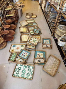 Cestas Multifuncionales Vintage Tejidas a Mano con Jacinto de Agua, Ecológicas y Económicas, con Asa Cómoda para el Dormitorio - Product Image 2