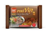 Vietnamese Authentic Beef Flavor Instant Pho Soup - Non-Fried Gluten-Free 90g x 30 Pack